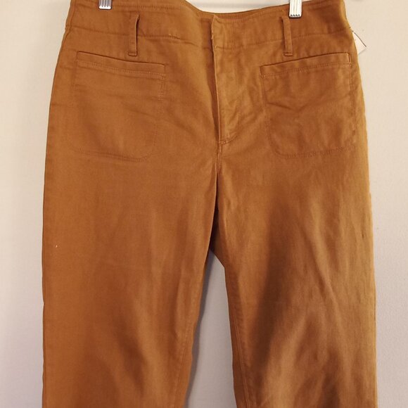 LOFT mustard straight leg jeans - Picture 4 of 15